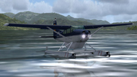 Screenshot of CGNWA Cessna 185F Skywagon on the water.
