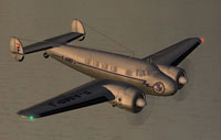 Screenshot of Casablanca Air France Lockheed L-10A in the air.