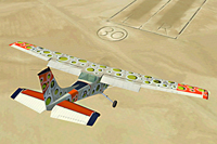 Screenshot of Cessna Skylane C182 Q approaching runway 30.