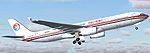 Screenshot of China Eastern Airbus A330-300 taking off.