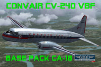 Screenshot of Convair CV-240 VBF CA-18 in flight.