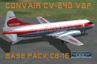 Screenshot of Convair CV-240 VBF CB-16 on the ground.