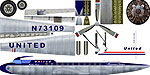 Sample of Paint Kit Convair CV-340/440 textures.