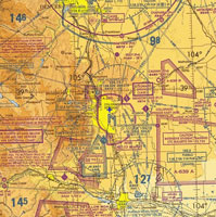 Screenshot of terminal area charts.