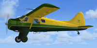 Screenshot of DeHavilland Beaver N28S in flight.