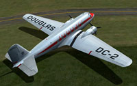 Screenshot of Douglas Historical Foundation DC-2 on the ground.