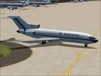 Screenshot of EAL Boeing 727-100 on the ground.