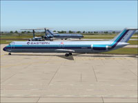 Screenshot of EAL Douglas DC-9-50 on the ground.