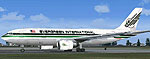 Screenshot of Evergreen Airbus A300B4-200 on the ground.