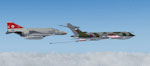 Screenshot of RAF Jets in flight.