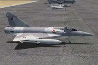 Screenshot of Fernando Martines Mirage 2000 on the ground.