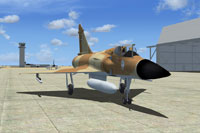 Screenshot of Fernando Martines Mirage 2000 on the ground.