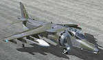 Screenshot of UKMIL BAe Harrier on the ground.