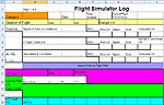 Screenshot of the Flight Simulation Training Tool.
