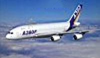 Screenshot of Fly The Airbus 380 in flight.