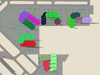 Overview of Fort Lauderdale Int'l Gates.