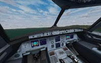 Screenshot of this freeware virtual cockpit.