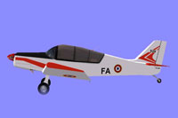 Profile view of French Air Force Jodel D140R.