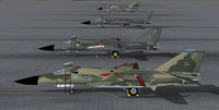 Screenshot of F-111 Aardvark's on the ground.