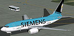 Screenshot of Germania Boeing 737-700 on the ground.