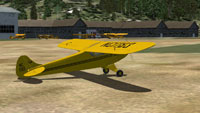 Screenshot of plane on the ground at Clarion, PA Rhea Airport.