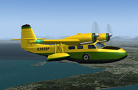 Screenshot of G-44 Widgeon in flight.