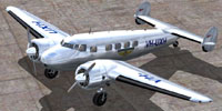 Screenshot of Guinea Airways Lockheed Electra L10A on the ground.