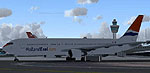 Screenshot of Holland Exel Boeing 767-300 on the ground.