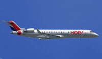 Screenshot of Hop CRJ700 in flight.