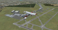 Aerial view of Jandakot Airport.