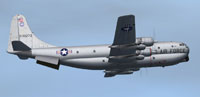 Screenshot of C-97G 0-30272 in flight. 