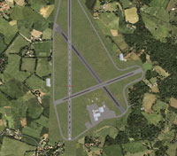 Overview of Lasham Airfield.