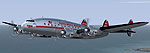 Screenshot of Lockheed L-049A Constellation in flight.