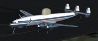 Screenshot of Lockheed WV-2 on runway.