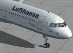 Screenshot of Lufthansa Airbus A321-100.