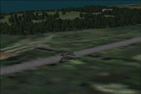 Screenshot of American Cemetery Normandy scenery.