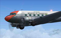 Screenshot of Ministry Of Transport, Douglas DC-3 in flight.