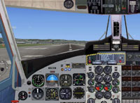 Screenshot of De Havilland DHC-6 panel.