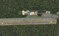 Overview of Marsh Harbour Airport scenery.