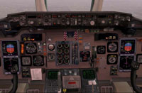 Screenshot of McDonnell Douglas MD-81/MD-82 cockpit.