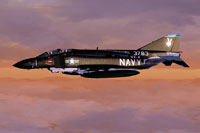 Screenshot of F-4JVX-4 "Black Bunny" in flight.