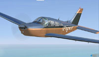 Screenshot of Metallic Pipe-Dream Piper in flight.