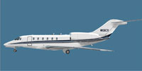 Profile view of Mikes Aircraft Rentals Citation X.