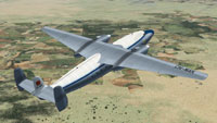 Screenshot of Morocco Ambassador CN-MAK in flight.