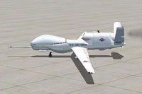 Screenshot of Northrop RQ-4B Global Hawk on the ground.