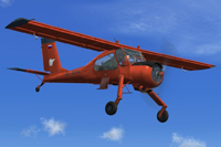 Screenshot of PZL-104 Wilga 35 in flight.