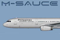 Side view of Philippine Airlines Airbus A321.