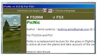 Screenshot of the PicNic interface.