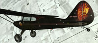 Screenshot of "Hell''s Gangsters" Piper Pacer in the air.