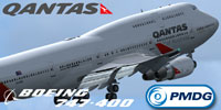 Screenshot of Qantas Boeing 747-400.